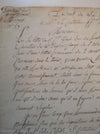 M. Joly entreposeur de tabacs, 1813, département Mont-Blanc documents époque