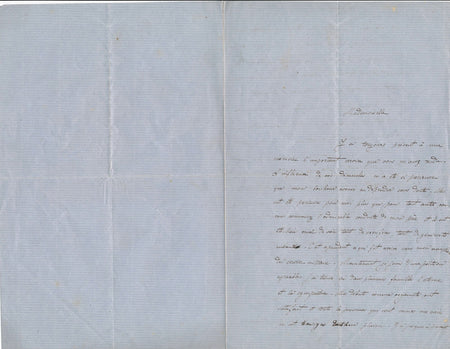 élève musique religieuse autographe