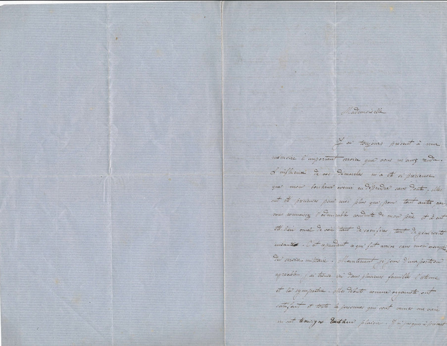 élève musique religieuse autographe