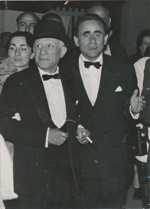 Pablo PICASSO et Henri-Georges CLOUZOT cinéma Le Mystère Picasso