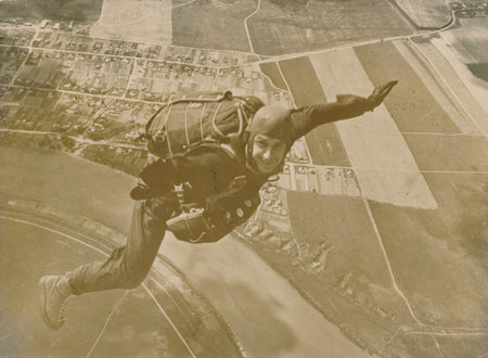  photo argentique époque vue aérienne photographie