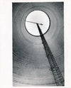 Photo Nucléaire tour refroidissement Enrico Fermi Monroe argentique vintage 