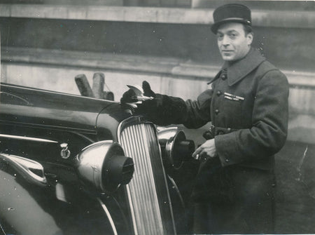 Pierre FOL, violoniste, chef d’orchestre, 1940 photo photographie époque Londres