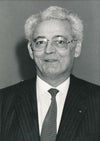 Pierre SABBAGH télévision 1986 photo photographie époque tirage 