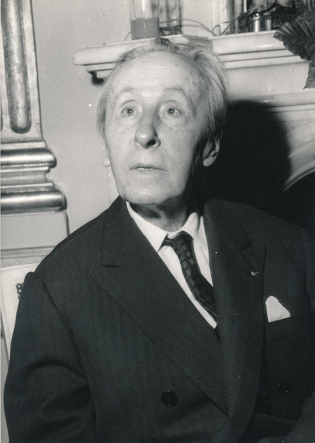 Roland Dorgelès (1885-1973) écrivain tirage argentique portrait photographie