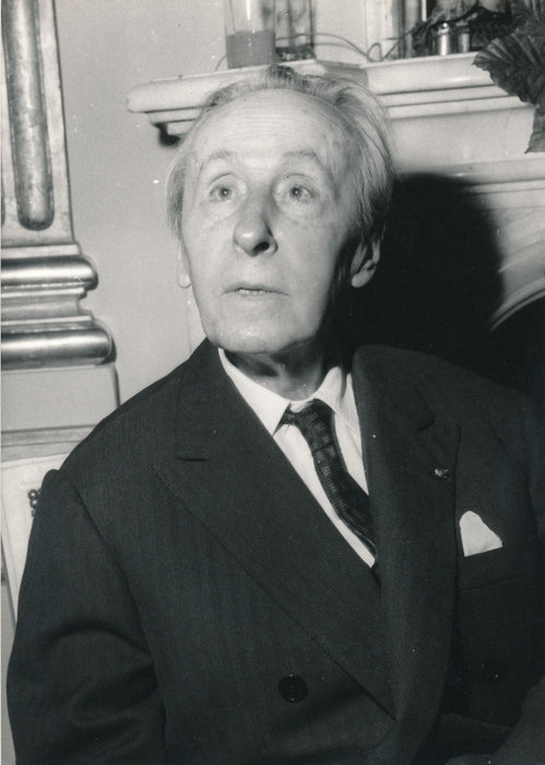 Roland Dorgelès (1885-1973) écrivain tirage argentique portrait photographie