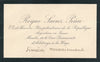  ambassadeur président république Argentine carte autographe