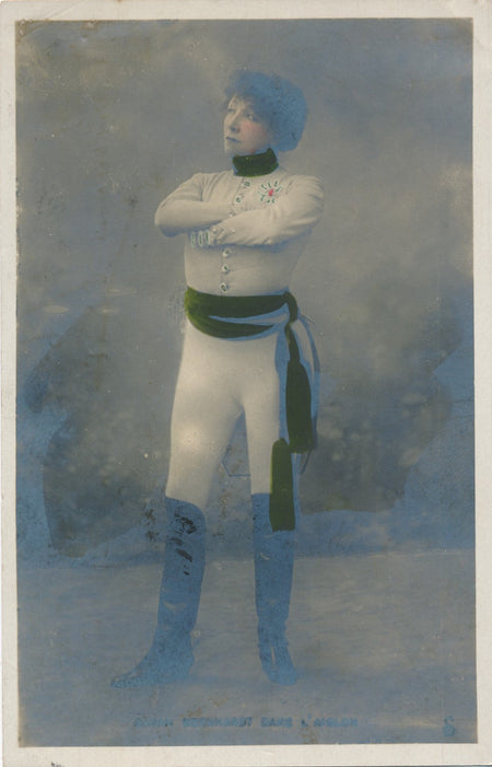 2 cartes postales argentiqueAiglon couleur rehaussé