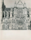 église intérieure et extérieure v. 1950 architecture
