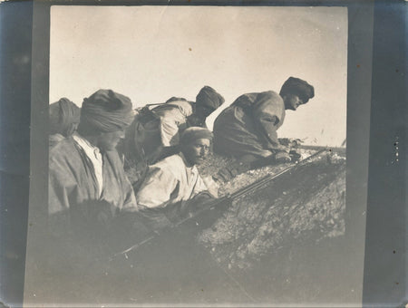 Tirailleur tranchée Souain Marne 1915 photo photographie époque guerre mondiale