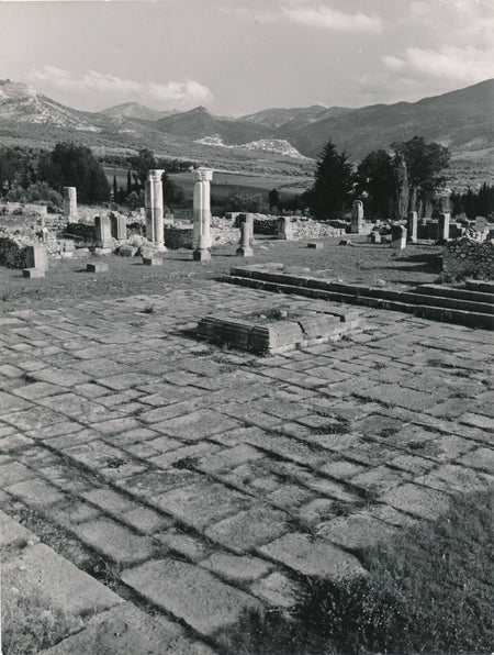 Maroc site  campement 2 photographie argentiques époque Bernard Rouget 
