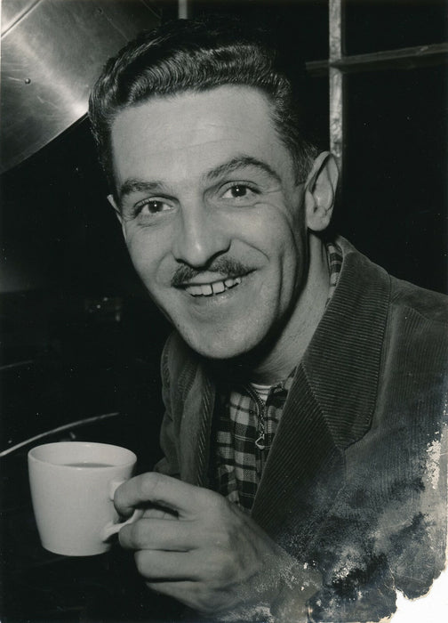 Wim IBO érivain néerlandais cabaret photo photographie Bert Buurman vintage