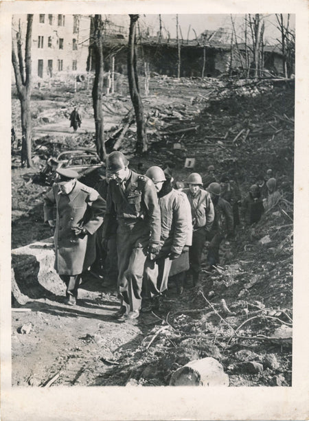 Winston CHURCHILL Aachen 1945 Simpson Brooke Montgomery militaria