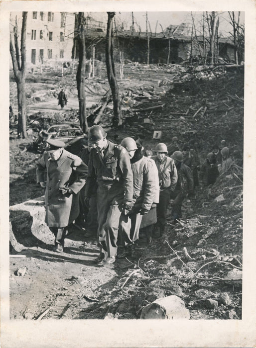 Winston CHURCHILL Aachen 1945 Simpson Brooke Montgomery militaria