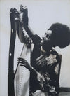 Alice COLTRANE harpe harpiste jazz grande photo photographie Jacques BISCEGLIA 