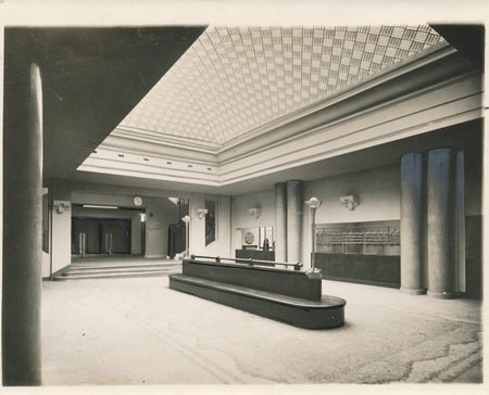 Architecture art déco sciences politique Paris photo photographie v. 1930