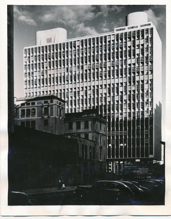 Architecture Rio Janeiro moderne 1943 photographie argentique époque