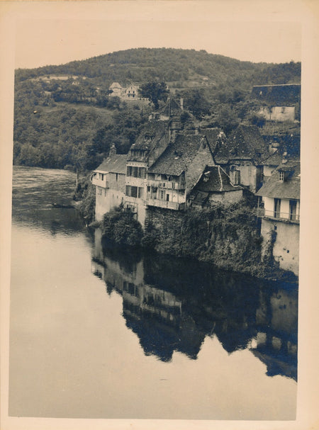 Argentat photo photographie tirage argentique époque v. 1930 Corrèze Dordogne