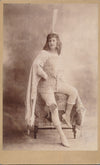 Arlette Dorgère, comédienne albumine albumen théatre photo époque Sire de Vergy
