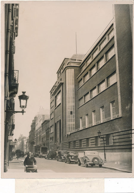 Architecture art déco École hôtellerie restauration rue Guyot photo photographie