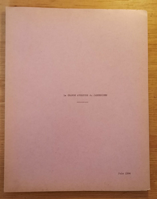  34 p. dactylographiées 1964 religion