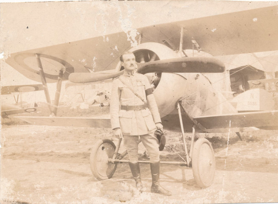 1918 et 1940 Bi plan avion militaire 2 tirages argentiques amateur militaria (Copie)