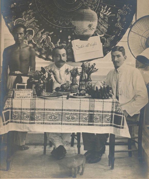 Indochine restaurant That’s all right v. 1900 argentique époque photographie