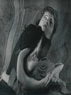 Étude caractère femme peur photo photographie époque v. 1960