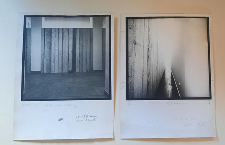 Allemagne, exposition art Dortmund, vers 1972 2 photos époque avant-garde