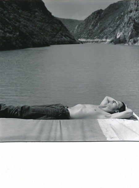 homme torse montagne beauté photo photographie argentique époque sexy