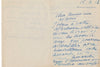 M. Dethomas lettre autographe signée Decaris Berthelot Regnier recommandations