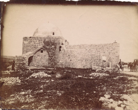 Afrique du Nord Marabout tirage papier albuminé vers 1880 photographie