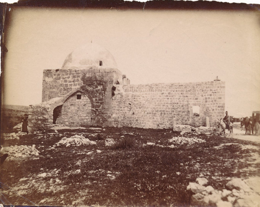 Afrique du Nord Marabout tirage papier albuminé vers 1880 photographie