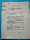 Imprimé, Grenoble, préfet de l’Isère, 1808 mariage des militaires