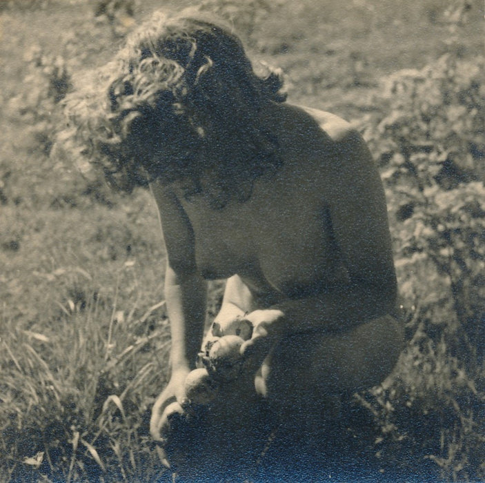 Etude de nu aux fruits photo photographie années 1960