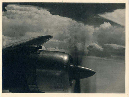 Photo Avion  réacteur hélice ciel