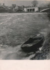 Marne hiver gèle tirage argentique d’époque 1954 photographie