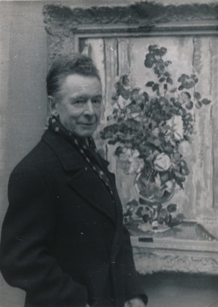 photographie peintre portrait argentique époque années 50