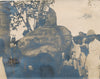 pêcheIndonésie 1922 2 tirages argentique époque