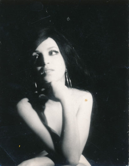 2 portraits femme ombre sexy  nu photo photographie v. 1960