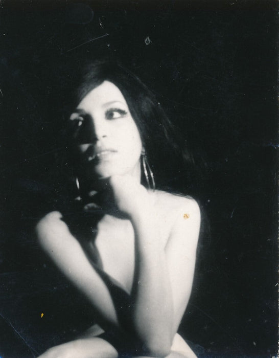 2 portraits femme ombre sexy  nu photo photographie v. 1960