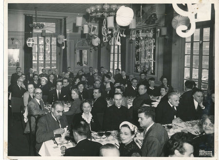 portrait groupe réveillon photographie époque photographe DESPOISSE