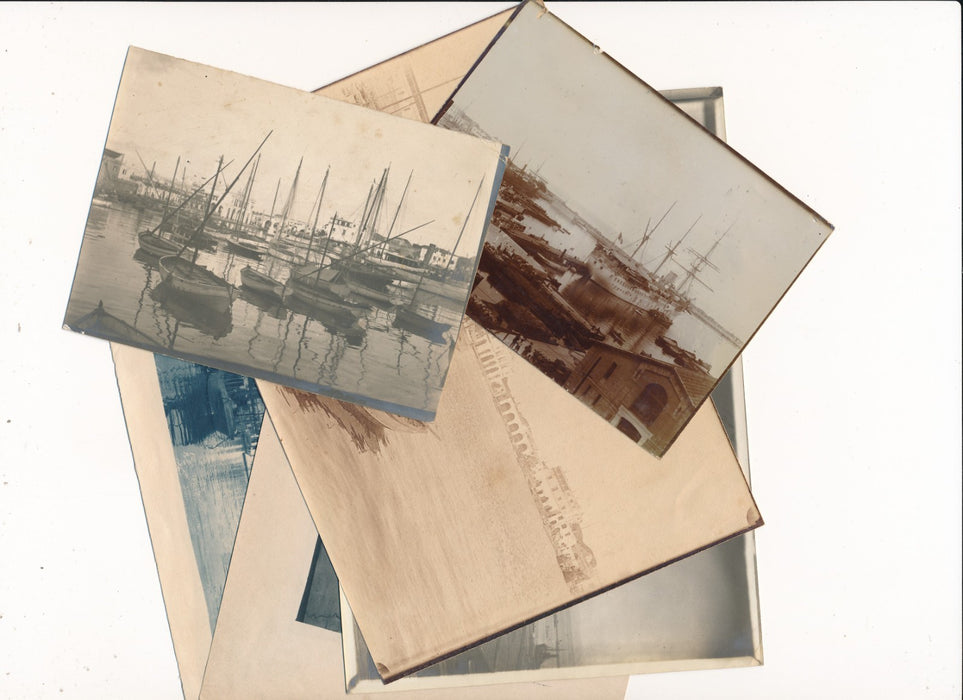 Port Alger vers 1900-1905 6 photo photographie époque