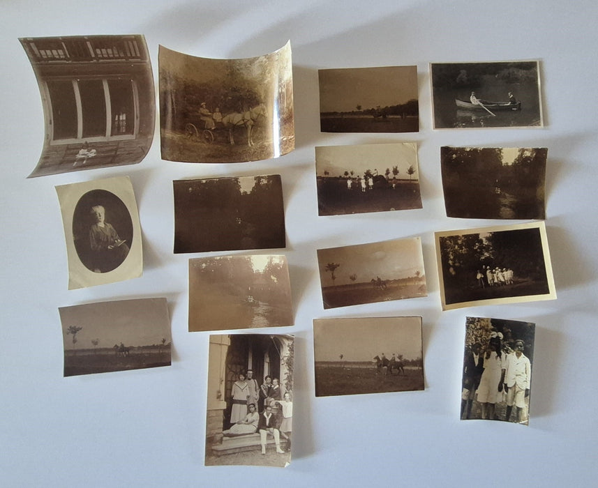 Bel ensemble 50 photographies  famille enfant vers 1910-1920 beaux tirages