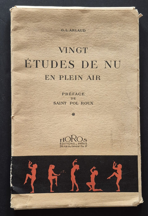 Gorges Louis ARLAUD Vingt études de nu en plein air 1921 Saint-Pol-Roux