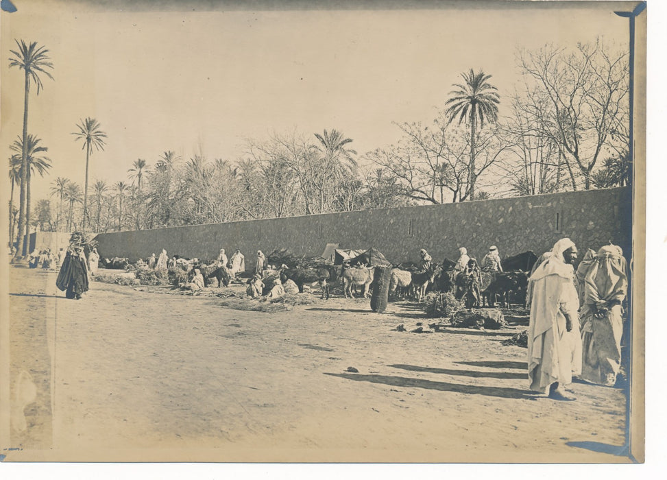 Laghouat Algérie colonie 17 photographie photos v. 1900 habitants bâtiments