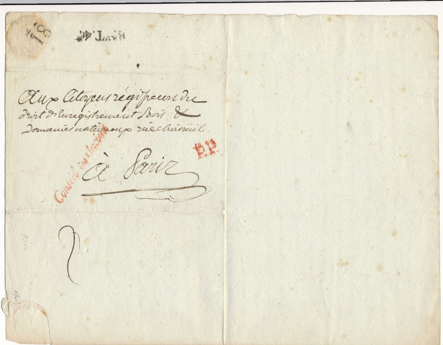 Ain Révolution 1799 Étienne Deydier 2 lettres autographes signées et 1 note