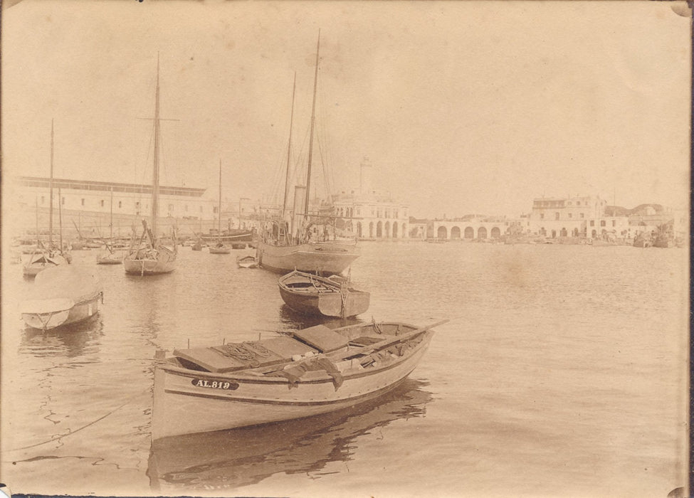 Port Alger vers 1900-1905 6 photo photographie époque
