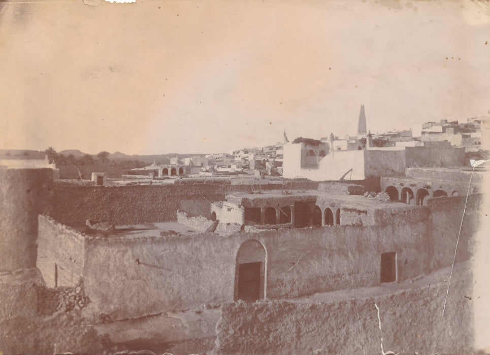 Algérie Ghardaia Algérie 9 photographies époque v. 1900 colonialisme Ghardaïa