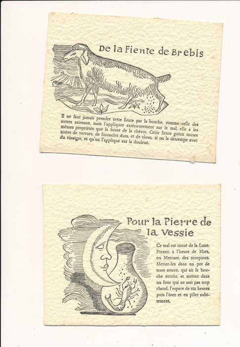 8 extraits illustrés Dictionnaire infernal Jacques Collin de Plancy fiente
